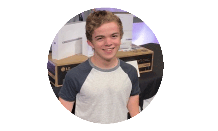 April Scholarship Recipient, Ethan, ACT Scholarship Winner, Class of 2020